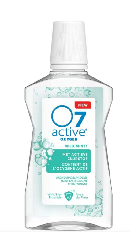 ACTIVE O7 MONDSPOELMIDDEL MILD 500ML.