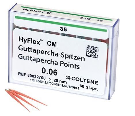 HYFLEX CM GUTTAPERCHA POINT 0.06 35 X60ST.