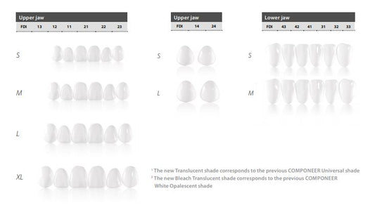 BRILLIANT COMPONEER BLEACH TRANSLUCENT L11