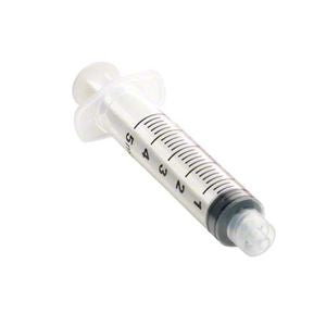 CANALPRO LUER LOCK SPUIT 5ML WIT X50ST.