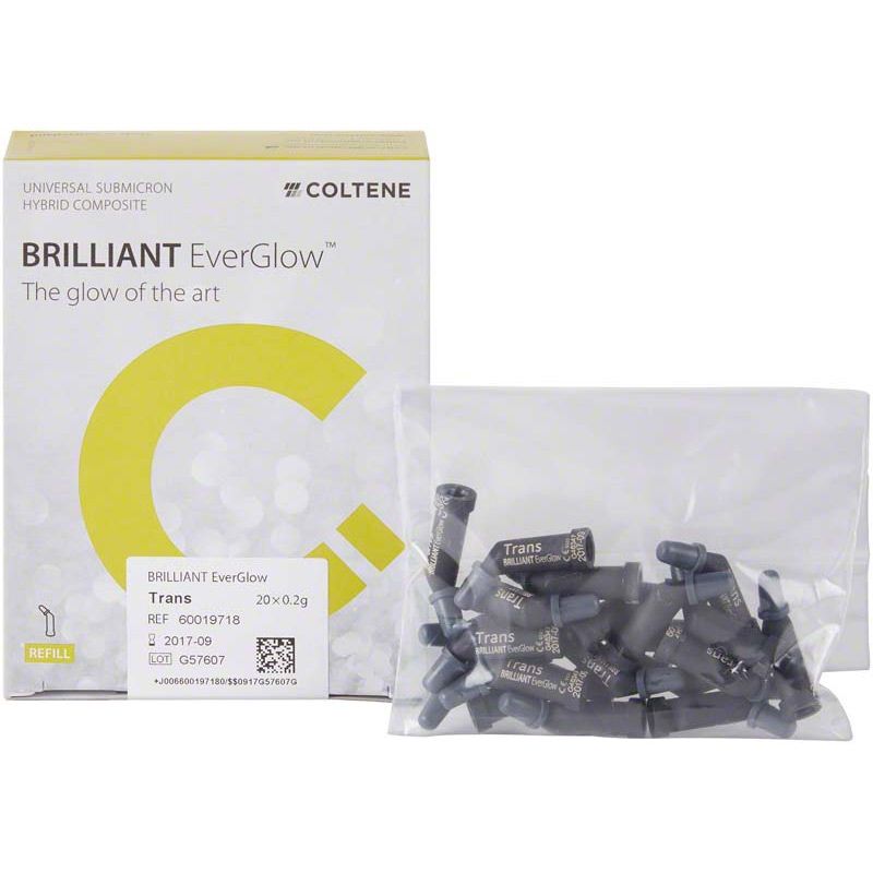 BRILLIANT EVERGLOW CAPSULES TRANSPARANT 20X 0.2GR.