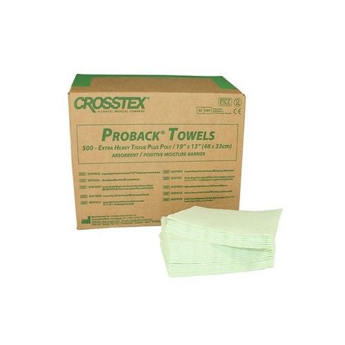 PROBACK TOWELS 48X33CM GROEN X500ST.