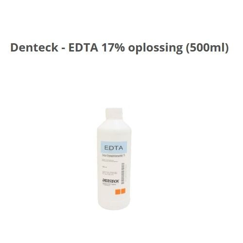 EDTA 17% VLOEISTOF 500ML.