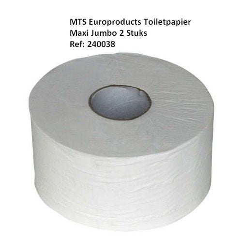 TOILETPAPIER 2-L JUMBO 6X380MTR. 240038