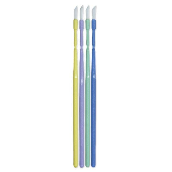 BRUSH APPLICATOR REGULAR BLUE DISPOSABLE X100ST.