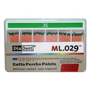 GUTTAPERCHA POINT ML.029 NR.35 X120ST.