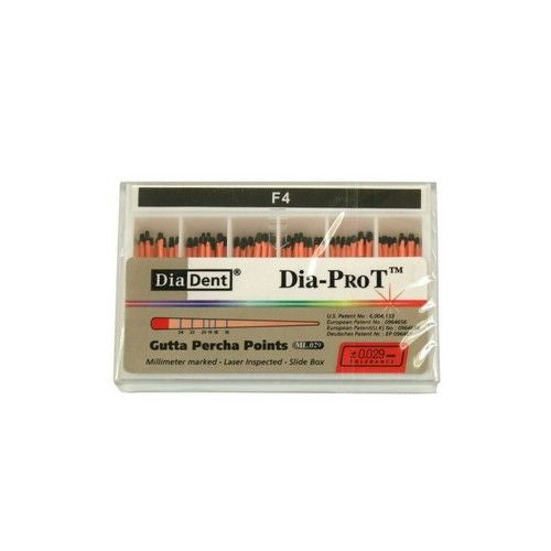 DIA-PROT GUTTA PERCHA POINT F-4 X60ST.