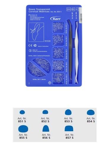 CERVICALE MATRIX TRANSPARANT ASSORTIMENT 850-S