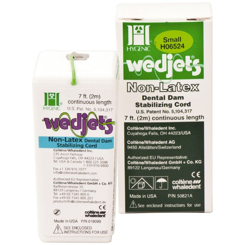 WEDJETS NON-LATEX SMALL LIME GROEN 2,1MTR. H06524