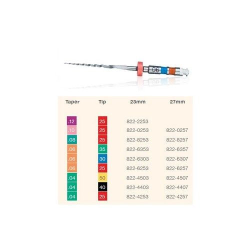 TWISTED FILE .04 23MM. 25 X3ST.