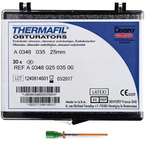 THERMAFIL OBTURATORS 25MM. 035 X30ST.