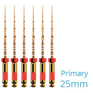 WAVEONE GOLD FILE PRIMARY 25MM .07 NR.25 ROOD X6ST.