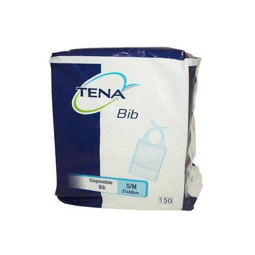 TENA BIB SLAB S/M 37X48CM. X150ST.