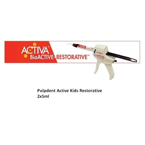 ACTIVA KIDS BIOACTIVE RESTORATIVE VALUE OPAQUE WHITE 2X5ML.