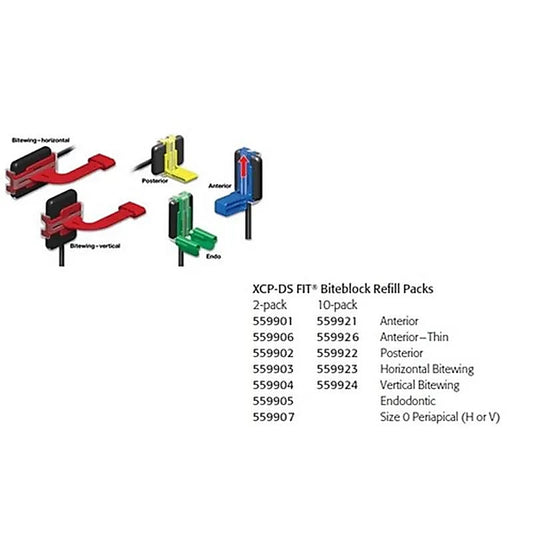 XCP-DS FIT VERTICAL BITEWING SENSOR UNIVERSEEL X2ST 559904