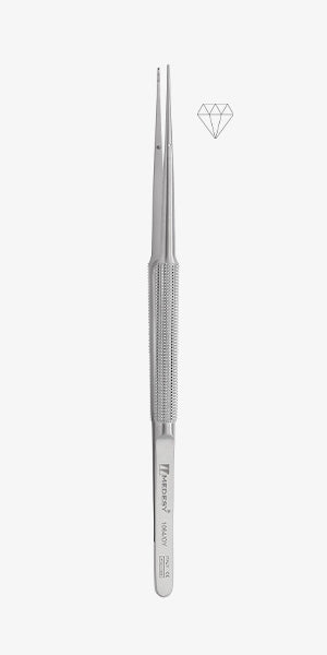 TWEEZER MICROSURGICAL mm180 DIAMOND 1x2