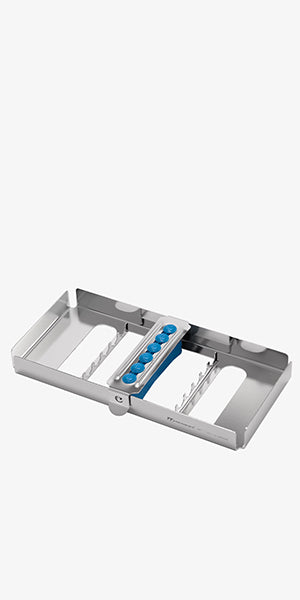 steriliseertray voor 5 instrumenten 180x85mm ref 977