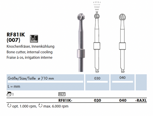 XL RF-Chir. Bot boor IK